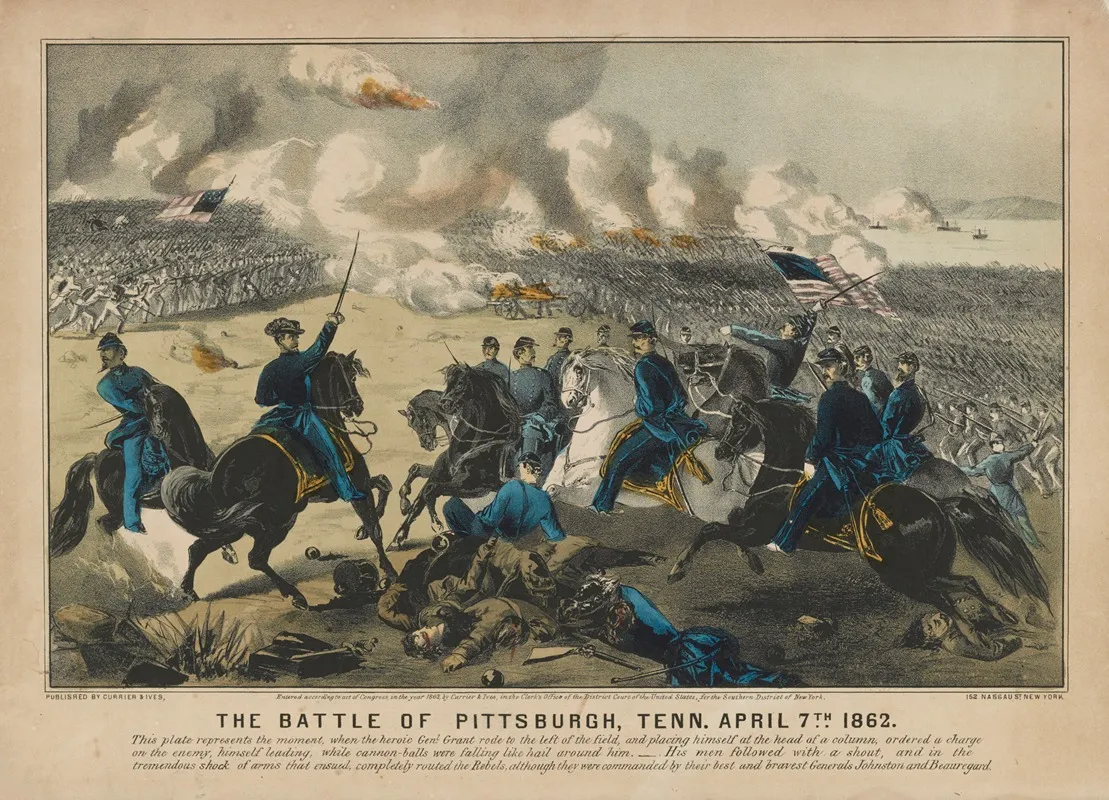 The Battle Of Pittsburgh Tenn April 7th 1862