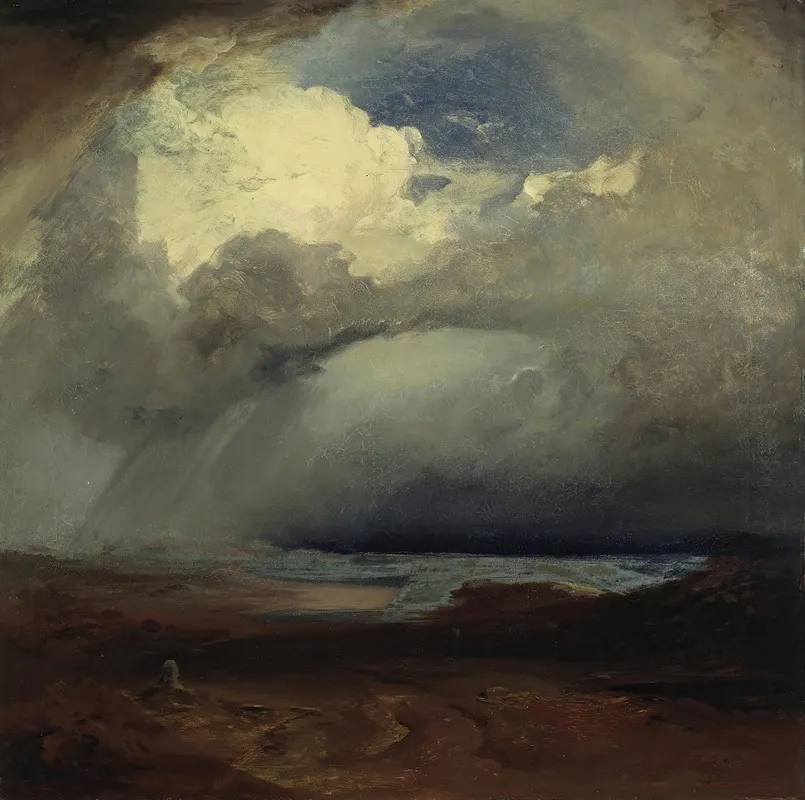 The Battlefield At Marathon by Carl Rottmann - Canvas Print