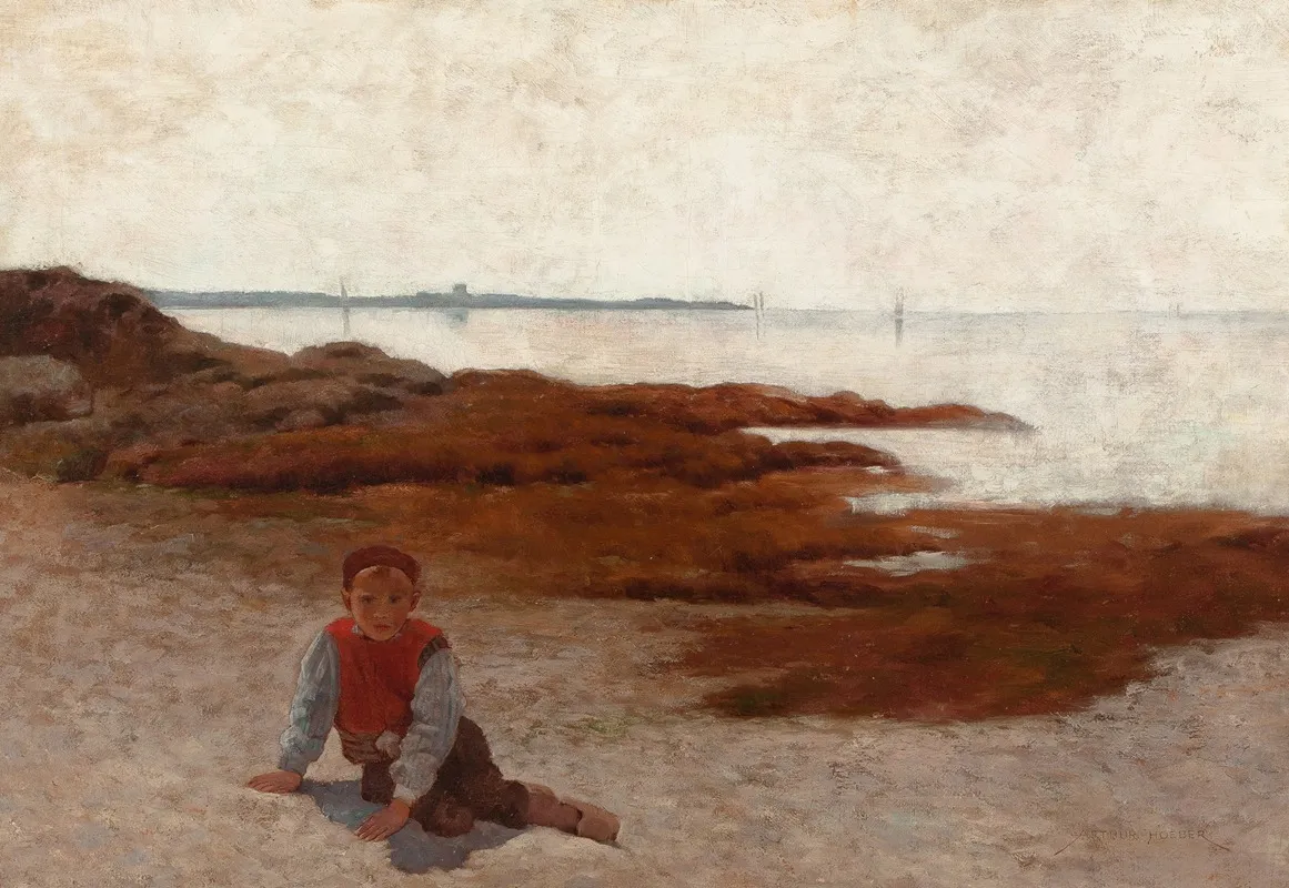 The Beach At Concarneau