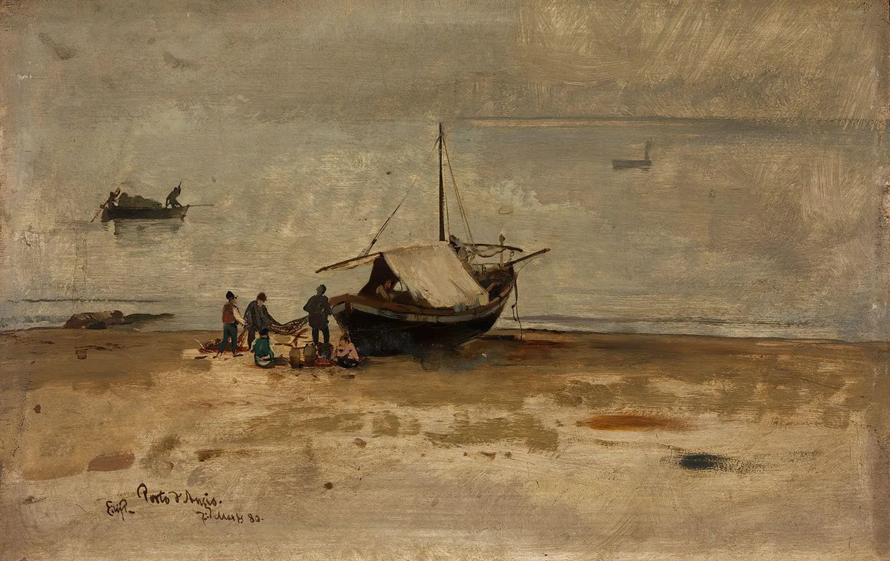 The Beach At Porto Danzio