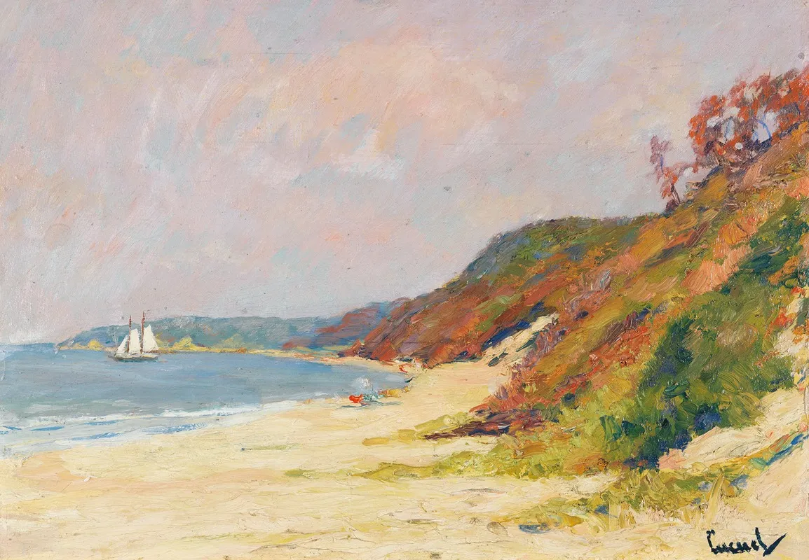 The Beach At Rocky Point Long Island