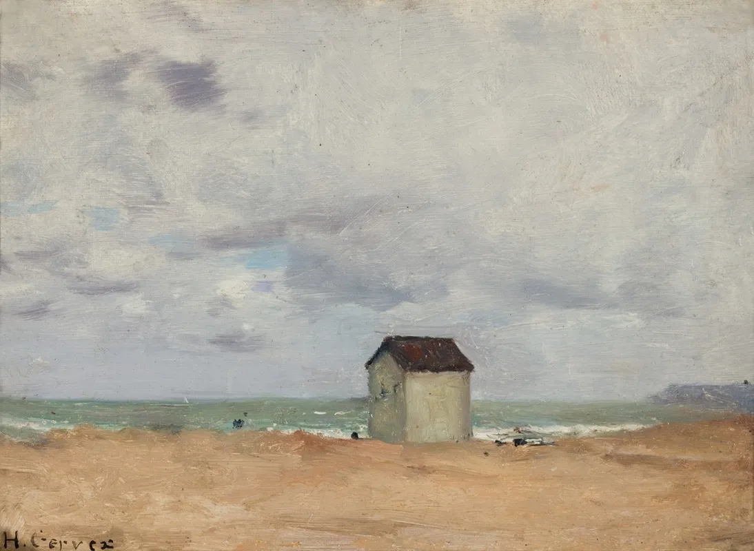 The Beach At Trouville 2