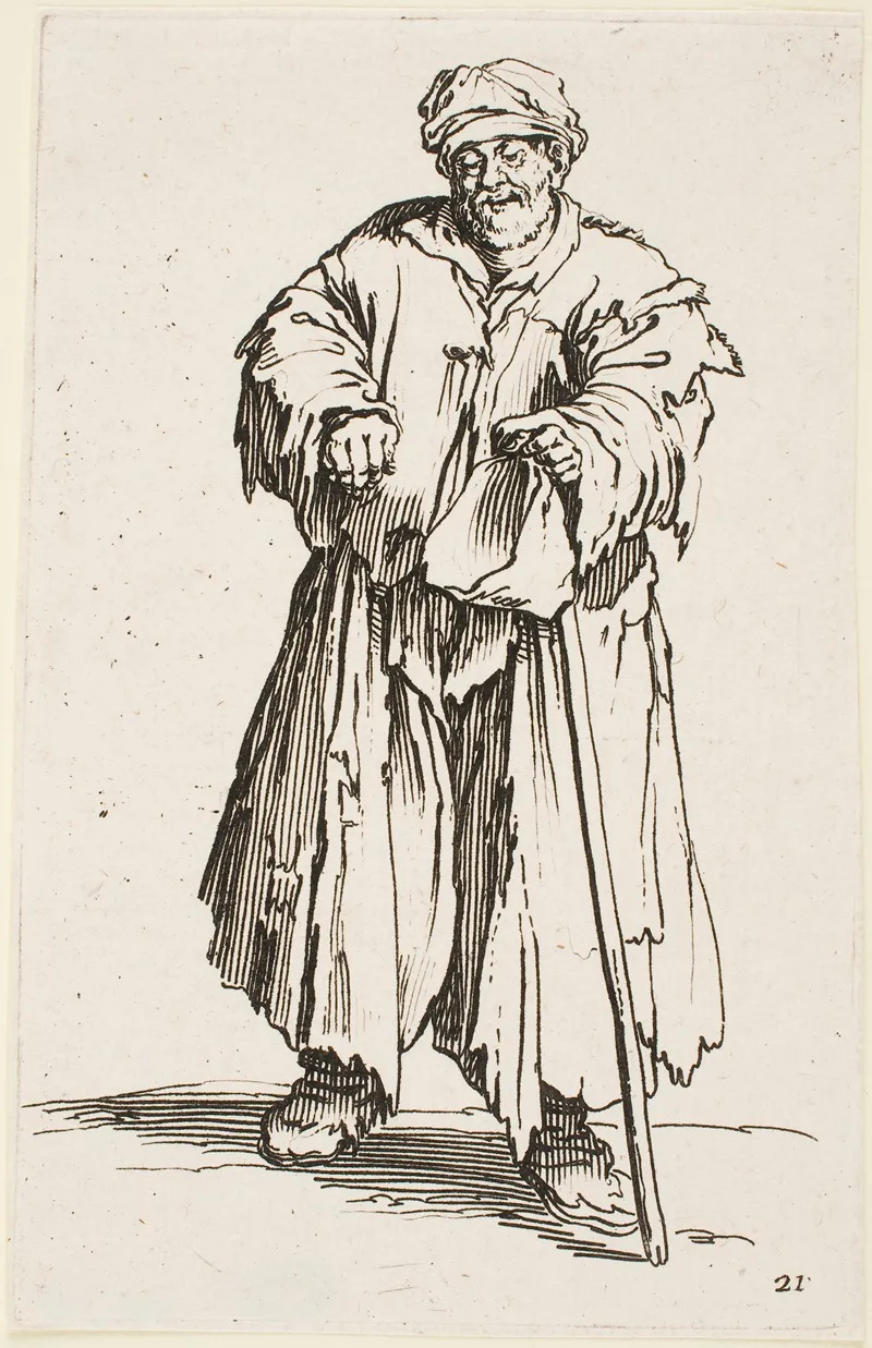 The Beggar With Downcast Eyes
