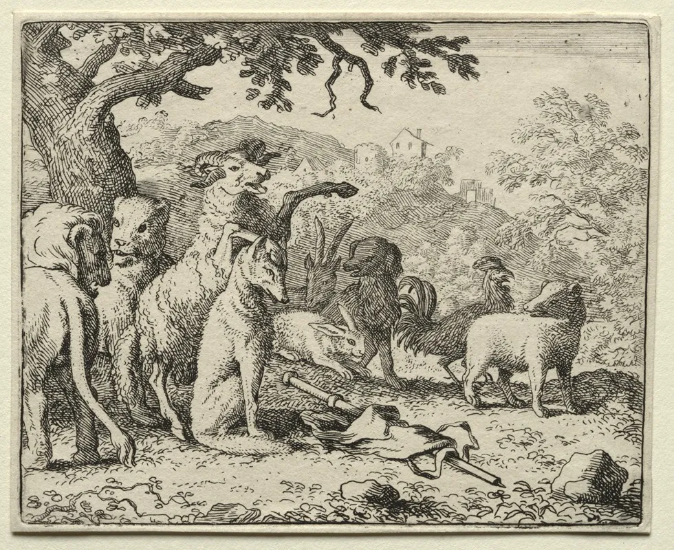 The Benediction Given To Reynard