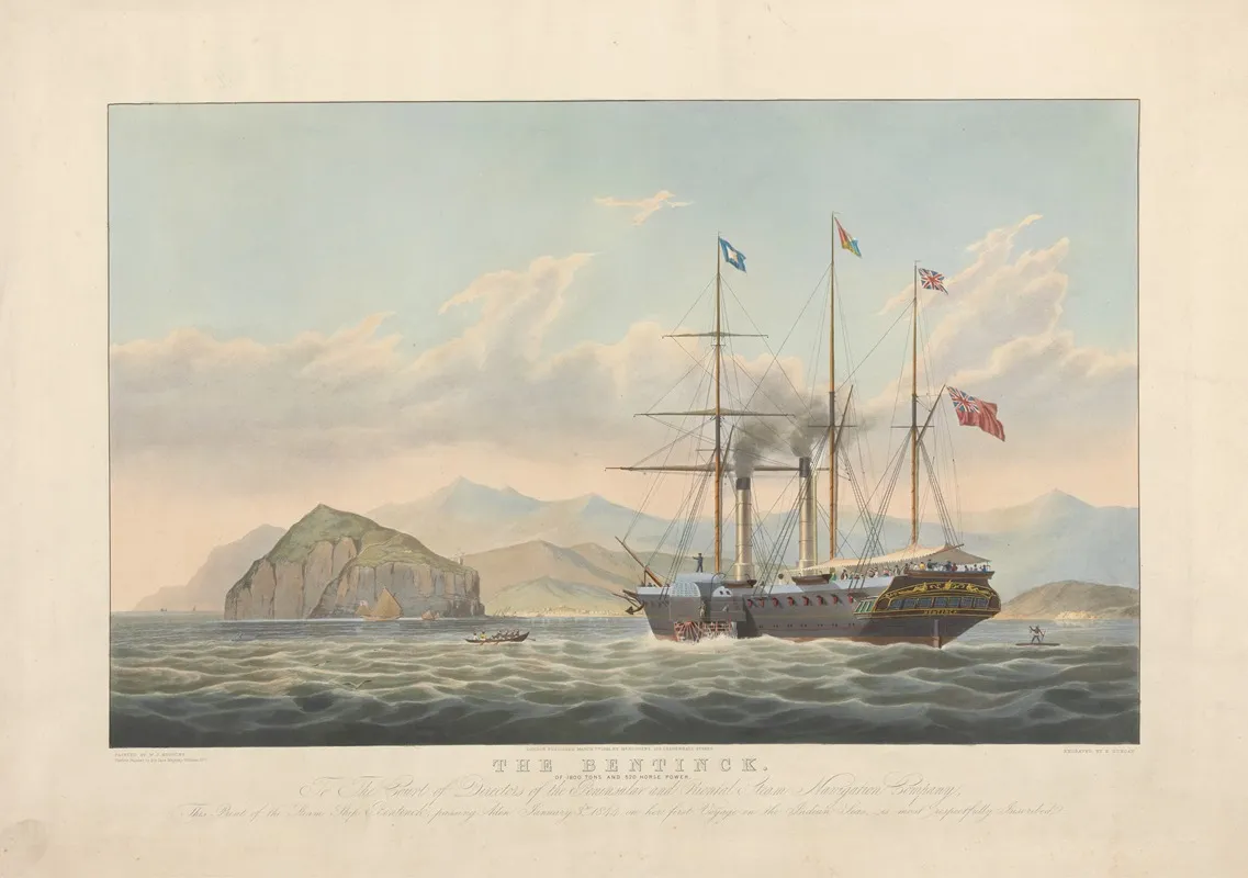 The Bentinck by Edward Duncan - Canvas Print