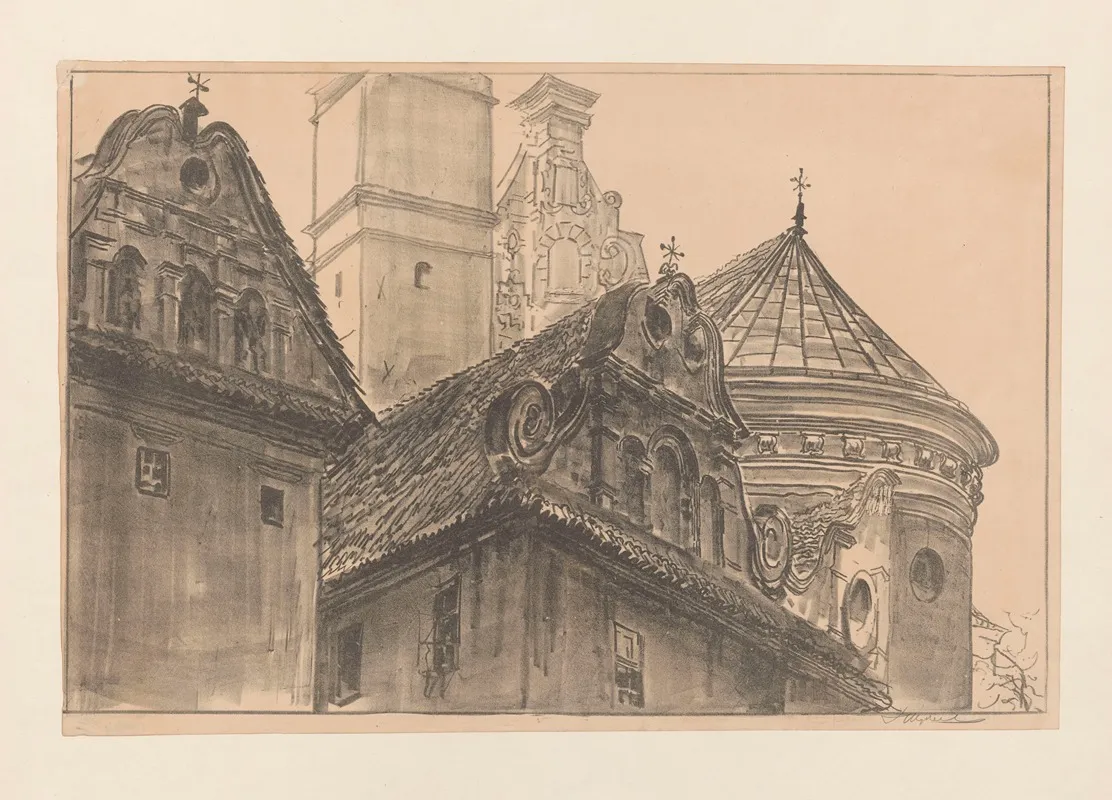 The Bernardines by Leon Wyczółkowski - Canvas Print