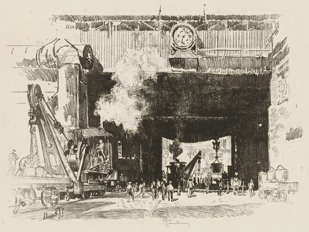 The Big Gate Of The Big Shop