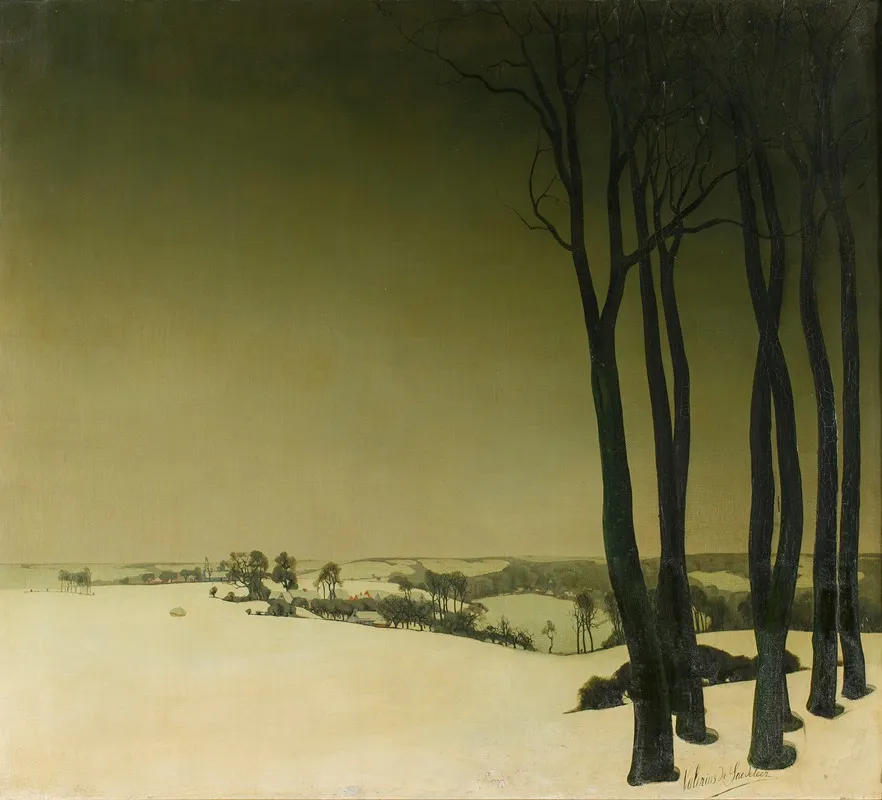 The Big Trees by Valerius De Saedeleer - Canvas Print