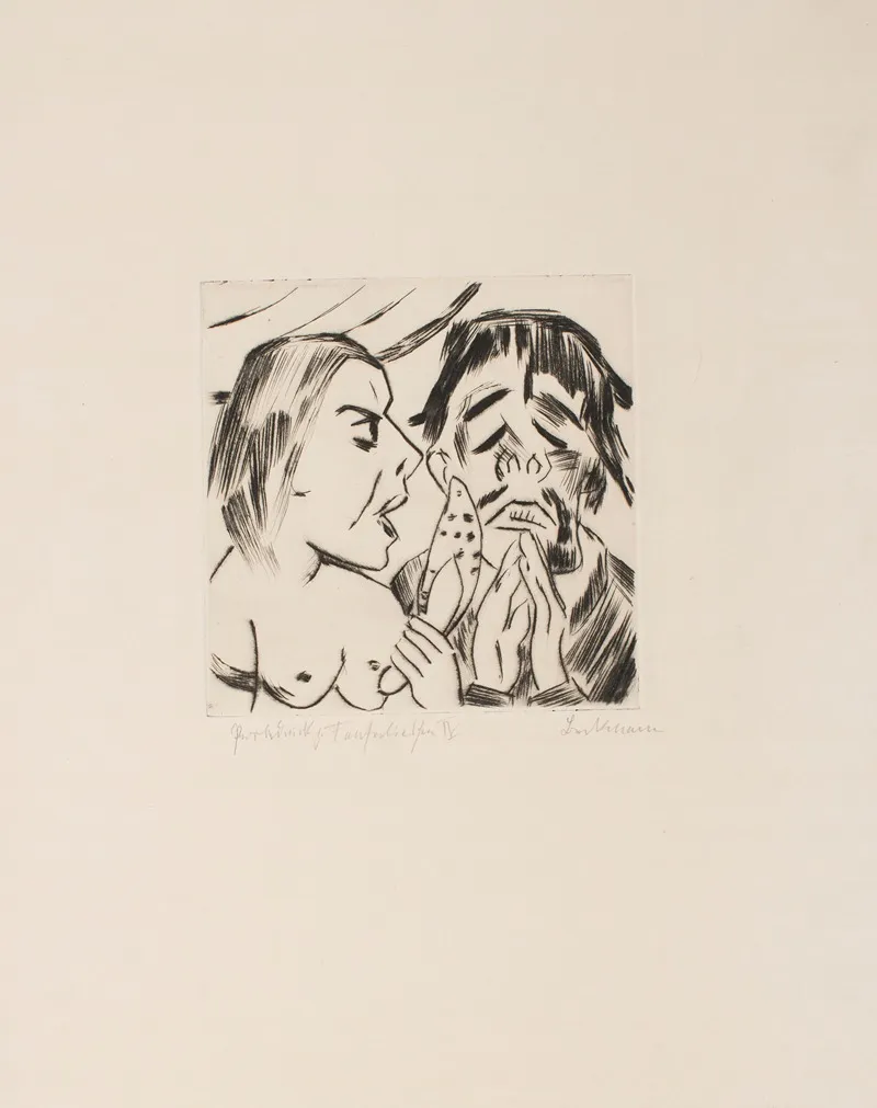 The Bigamist King Jerum Receiving Counsel From His New Wife Queen Wurgipumba