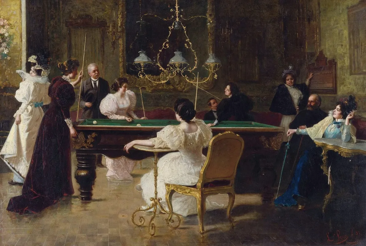 The Billiards Players