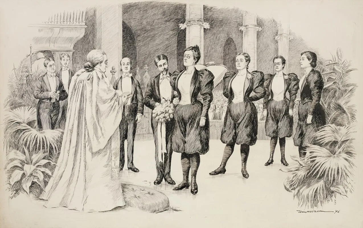 The Bloomer Girls Wedding