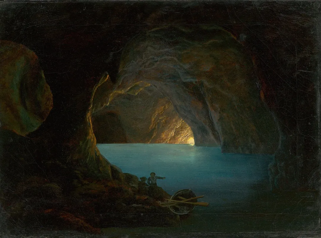 The Blue Grotto On Capri