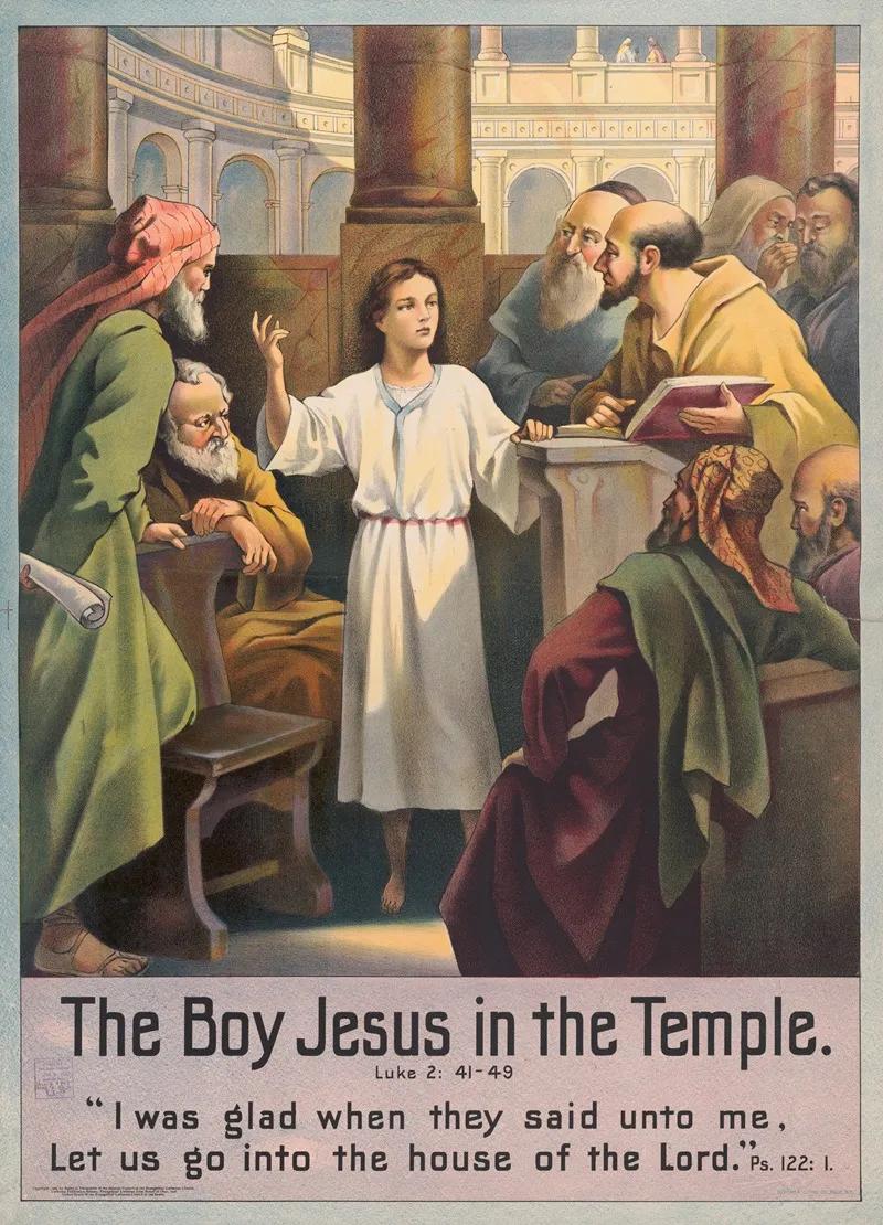 The Boy Jesus In The Temple 3