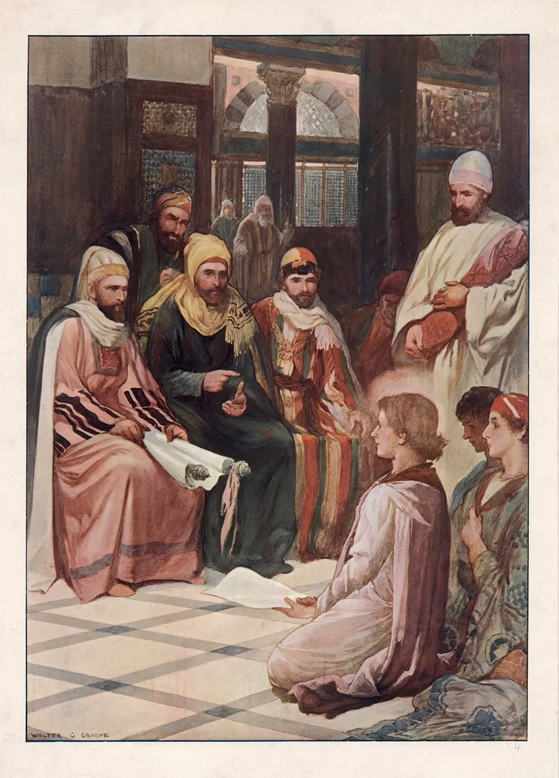 The Boy Jesus In The Temple 4