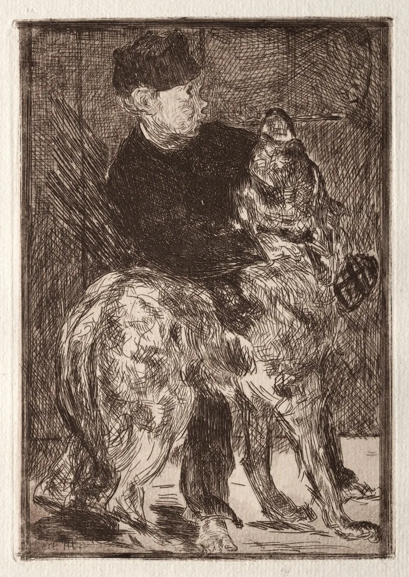The Boy With A Dog