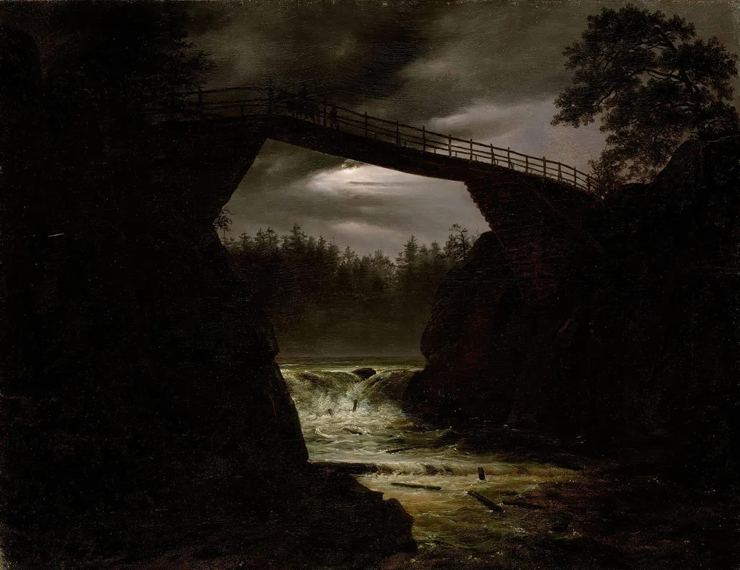 The Bridge Of Hauge Outside Arendal