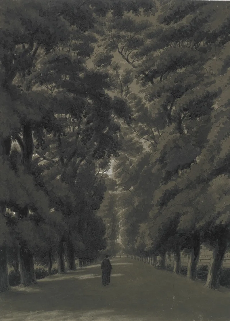 The Broadwalk Oxford by William Turner of Oxford - Canvas Print