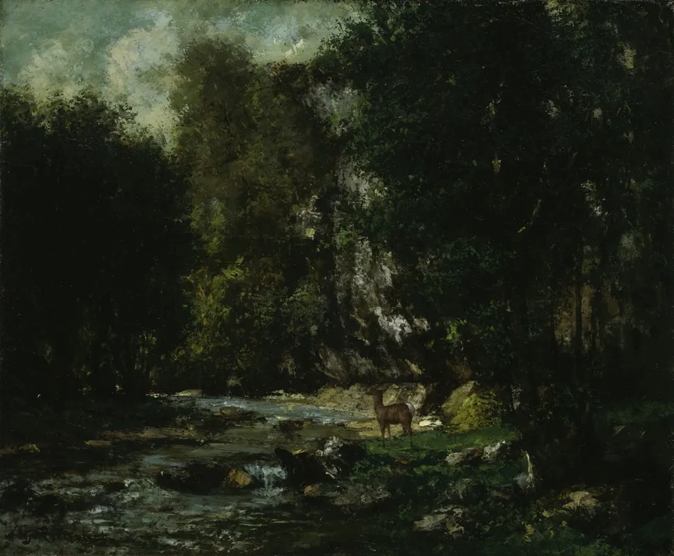 The Brook Of Les Puits Noir