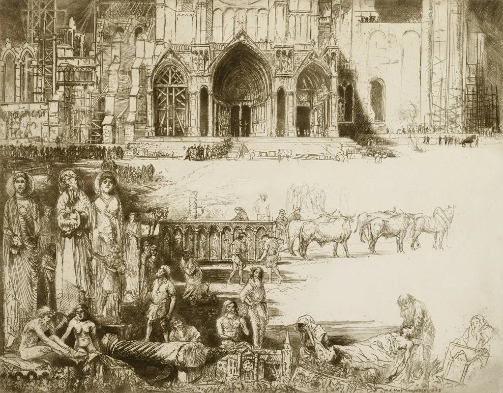The Builders Of Chartres Cathedral