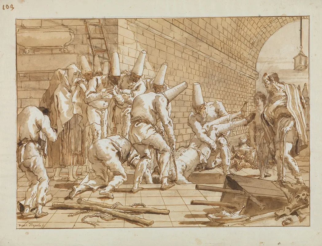 The Burial Of Punchinello