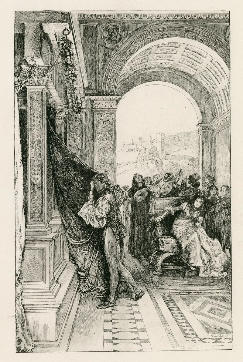 The Casket Scene Merchant Of Venice Iii 2