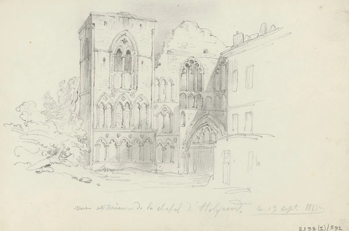 The Chapel Of Holyrood Palace