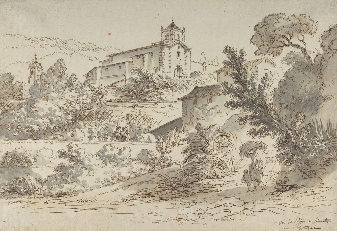 The Church Of Sao Martinho In Sintra Portugal