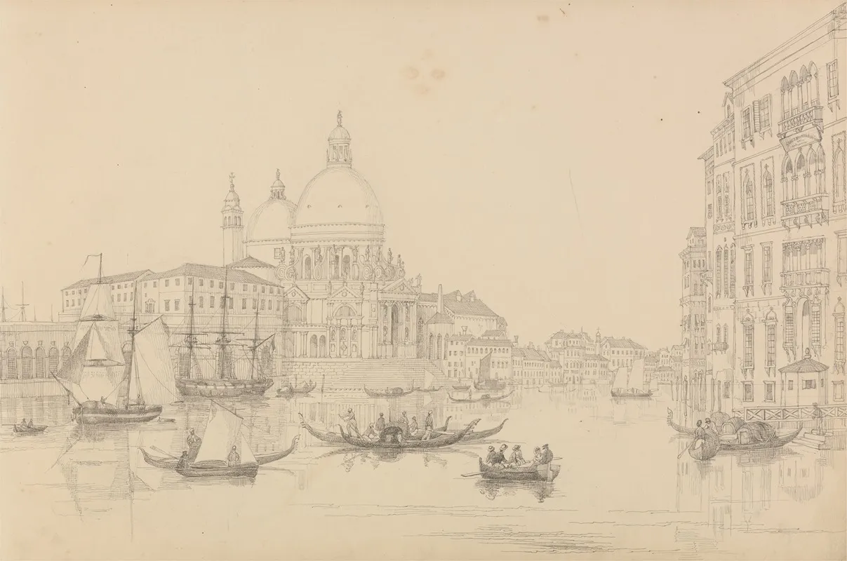 The Church Of St Maria Della Salute