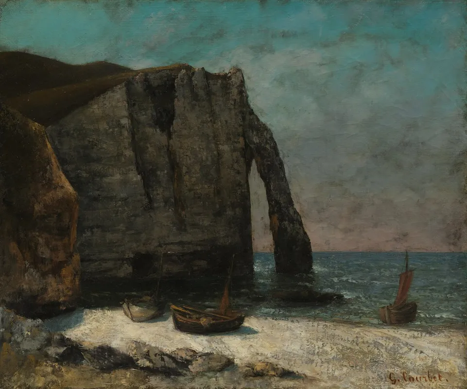 The Cliff At Etretat