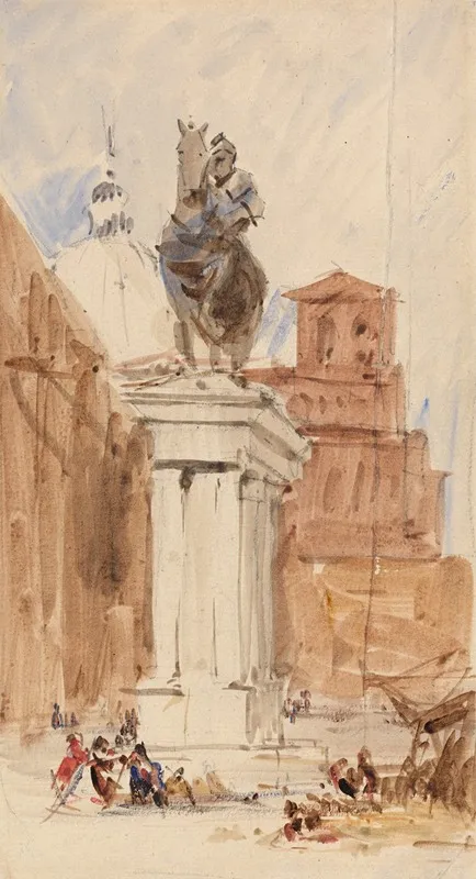 The Colleoni Statue Venice