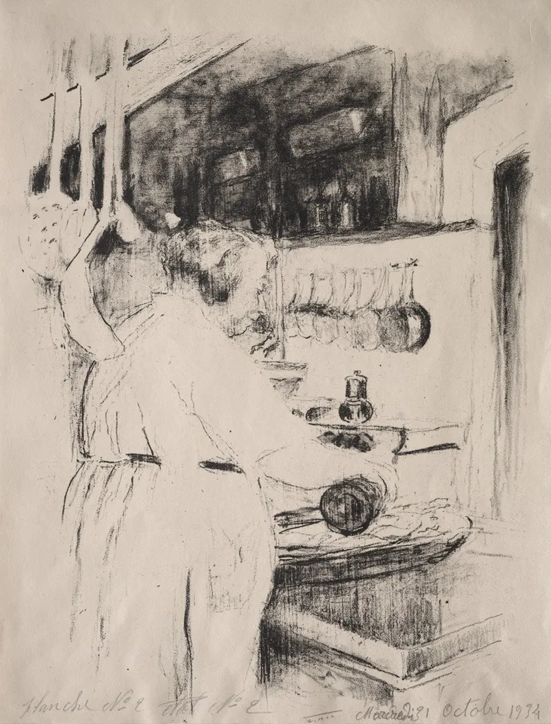 The Cook 3 by Édouard Vuillard - Canvas Print
