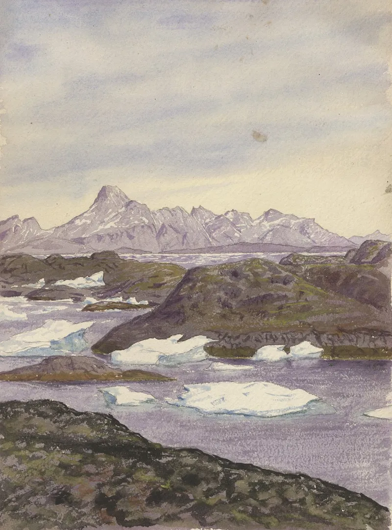 The Cook Islands by Valdemar Andersen - Canvas Print