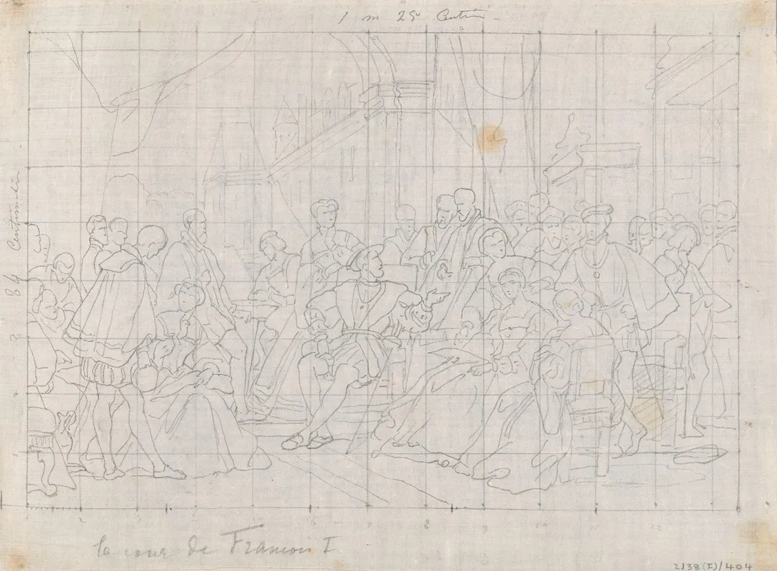 The Court Of Francis I Of France In Fontainebleau 2
