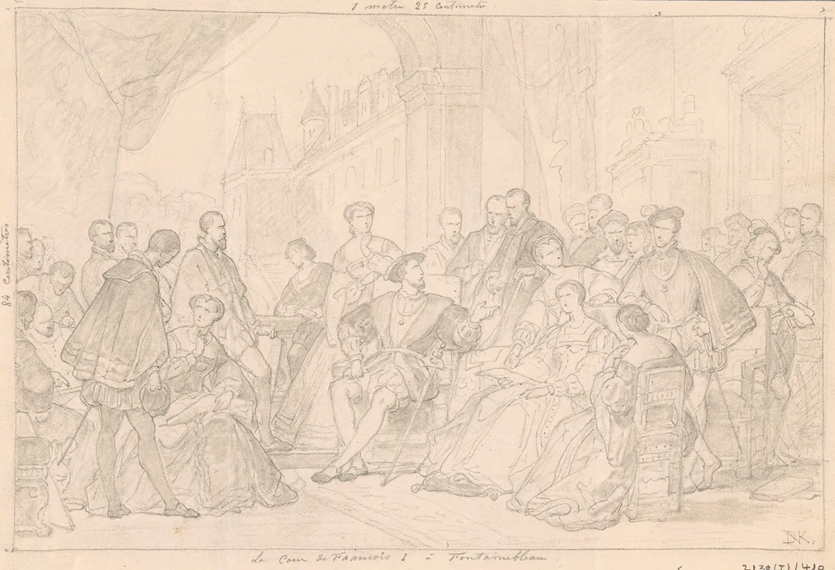 The Court Of Francis I Of France In Fontainebleau 3