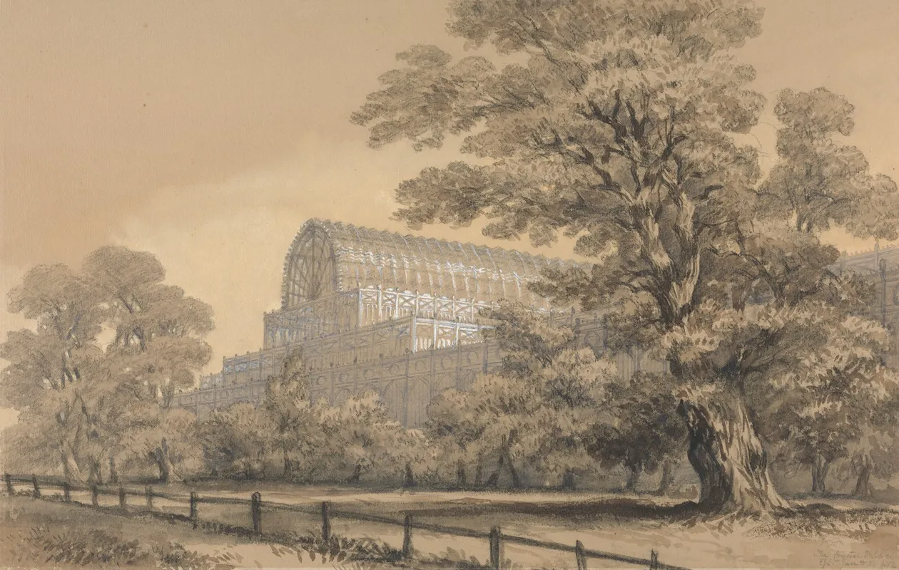 The Crystal Palace In Hyde Park