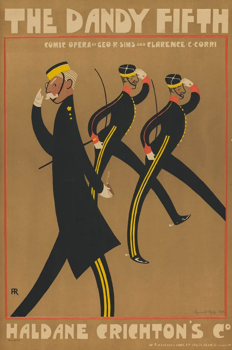 The Dandy Fifth Comic Opera Haldane Crichtons Co