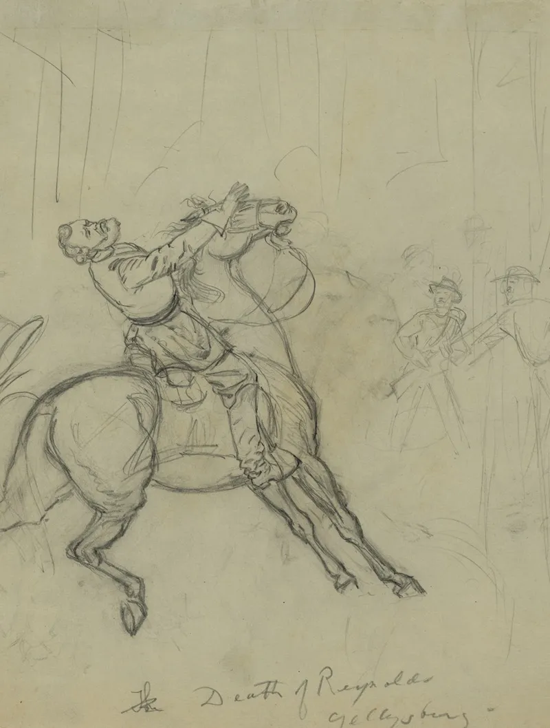The Death Of Reynolds Gettysburg