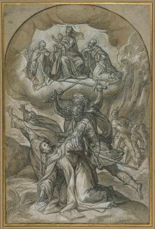 The Death Of Saint Peter Martyr