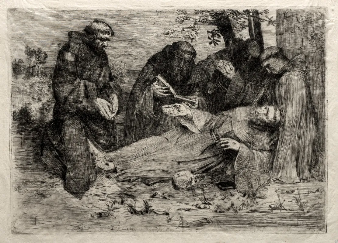 The Death Of St Francis