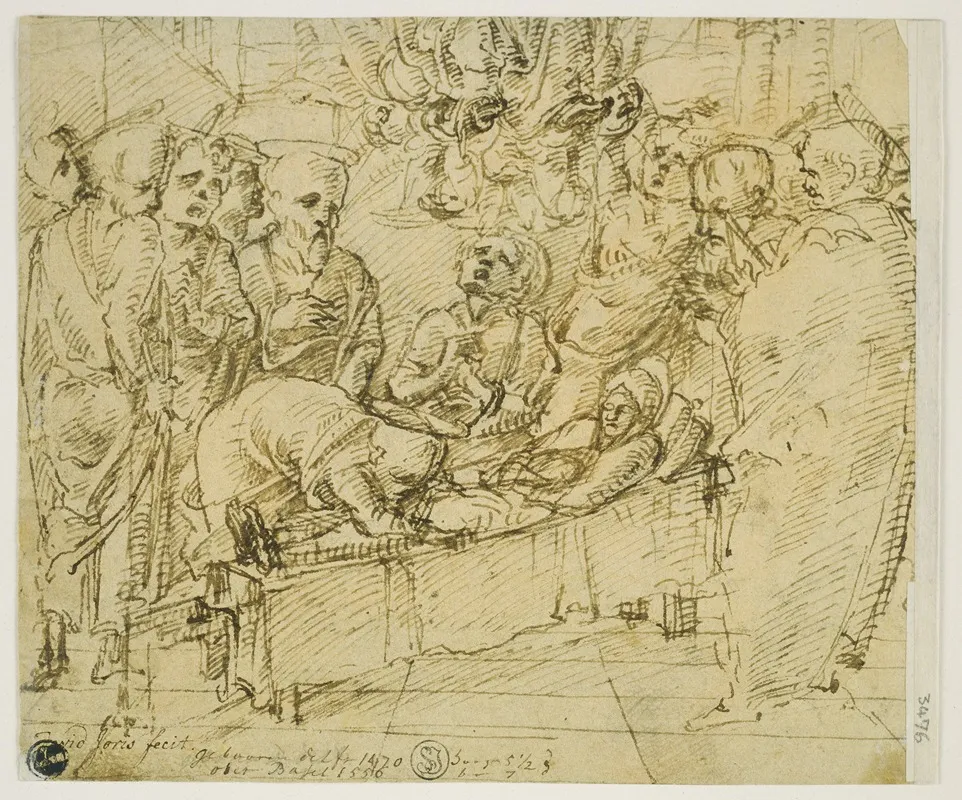 The Death Of The Virgin 10 by Marco Zoppo - Canvas Print