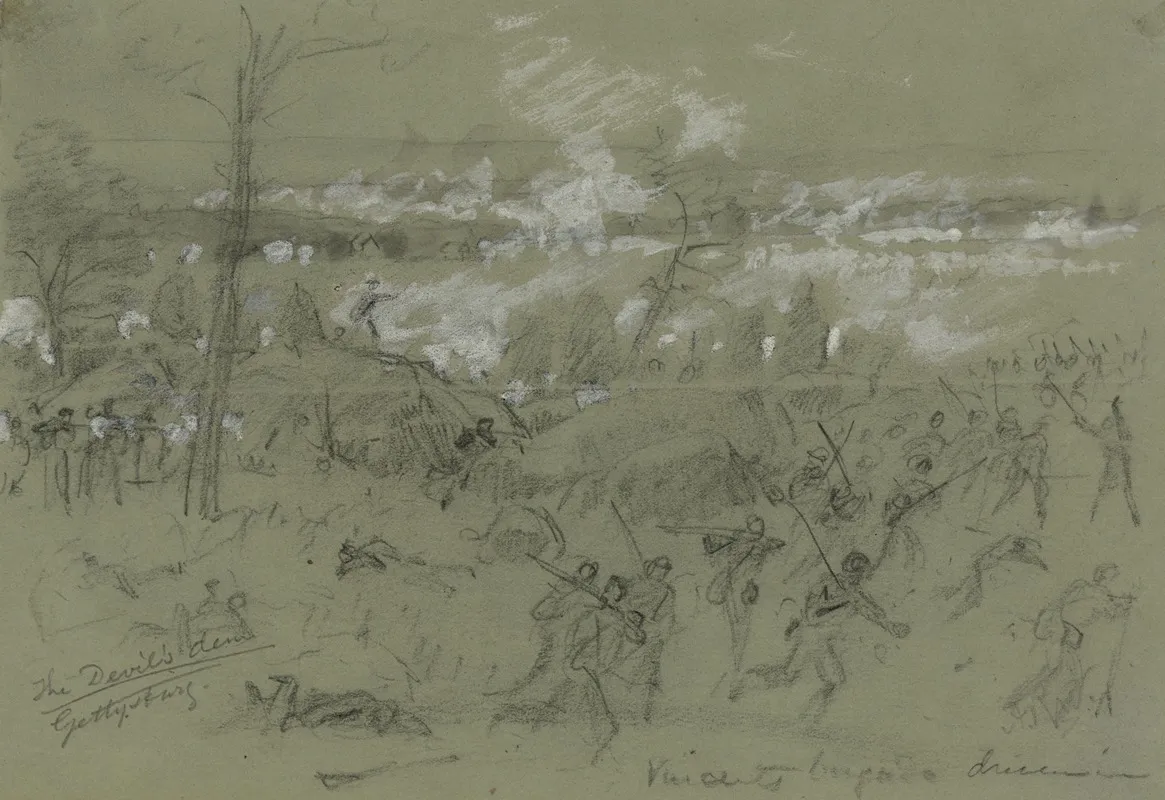 The Devils Den Gettysburg