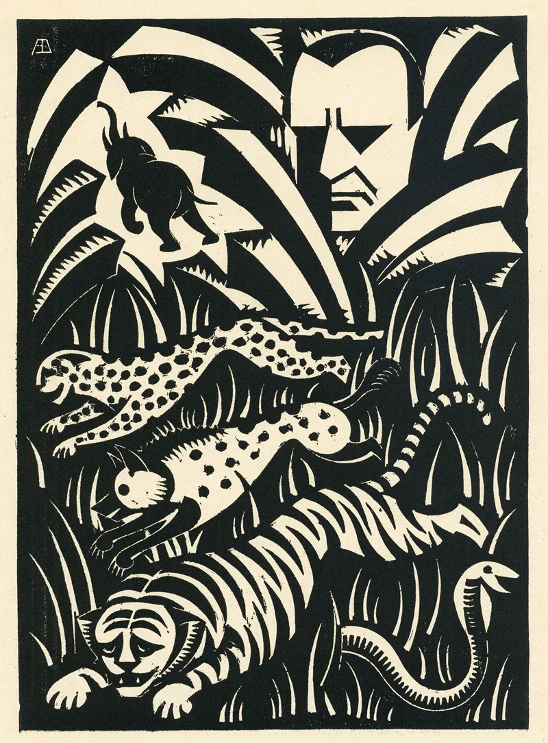 The Dictator 3 by Albert Daenens - Canvas Print