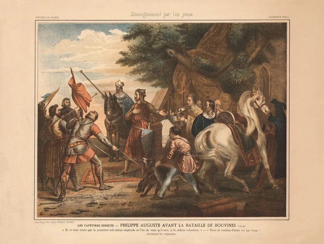 The Direct Capetians Philip Augustus Before The Battle Of Bouvines
