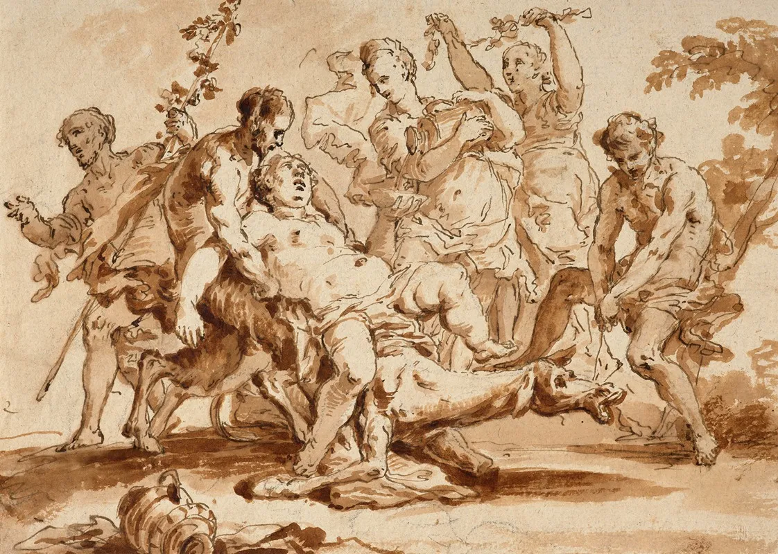 The Drunkenness Of Silenus