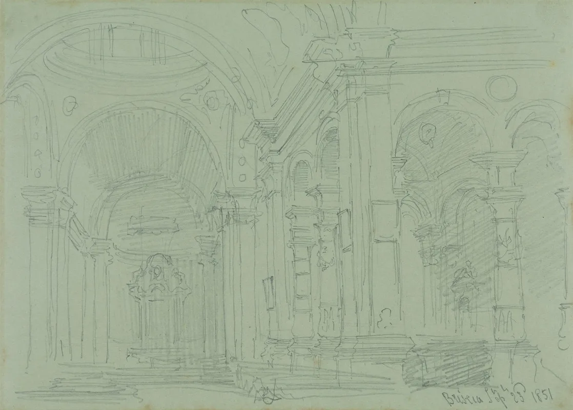 The Duomo At Brescia Interior