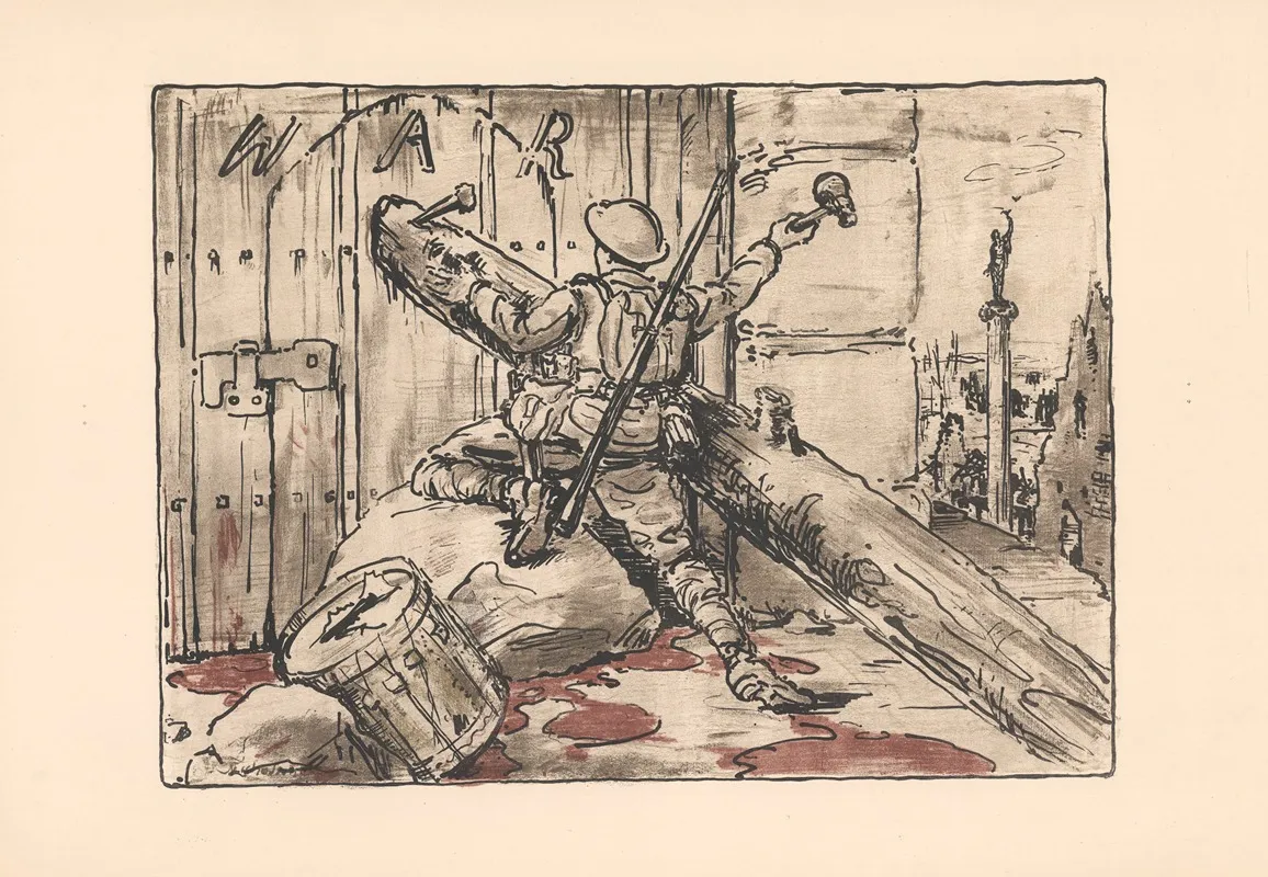 The End Of War by William Nicholson - Canvas Print