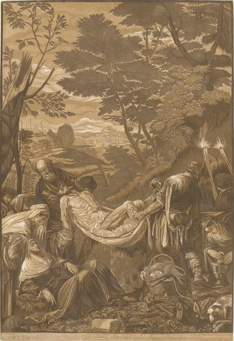 The Entombment 33 by John Baptist Jackson - Canvas Print