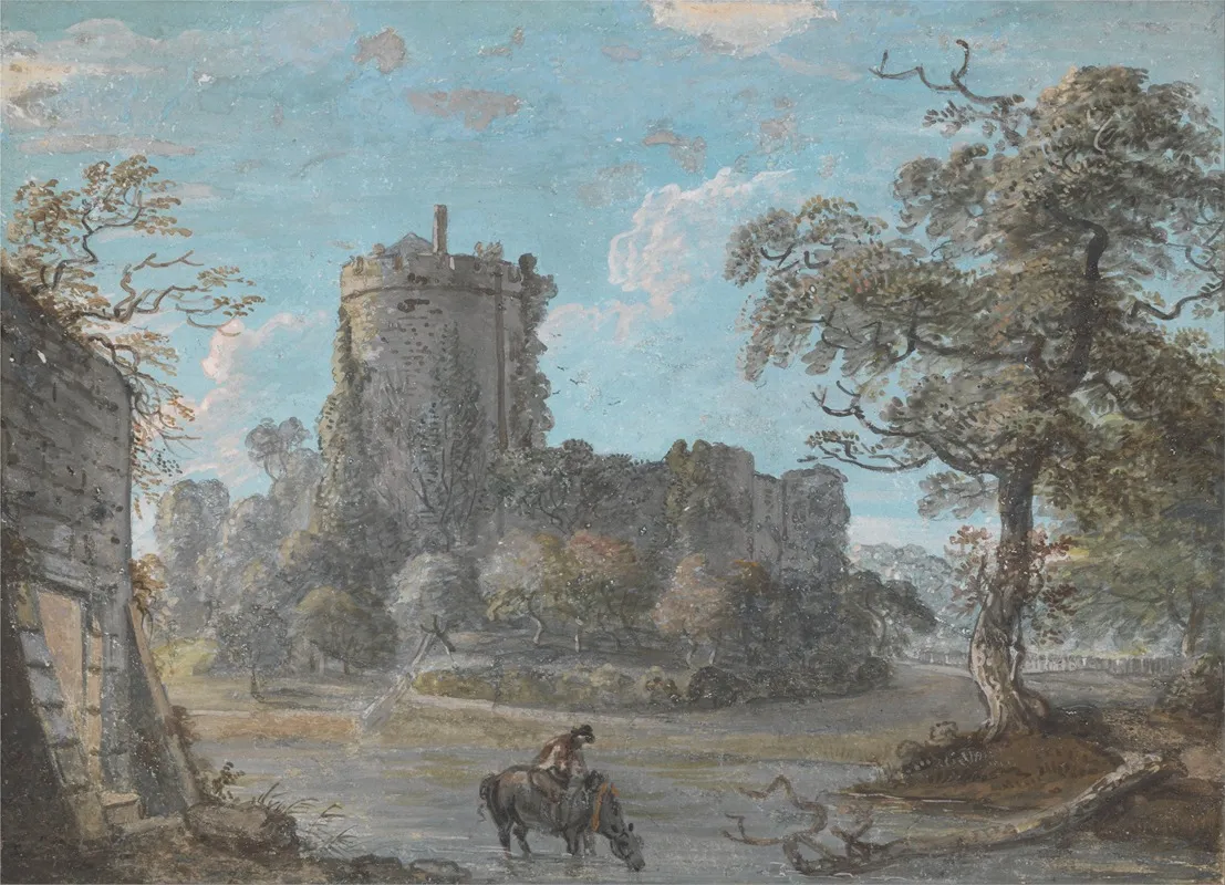 The Entrance To Chepstow Castle