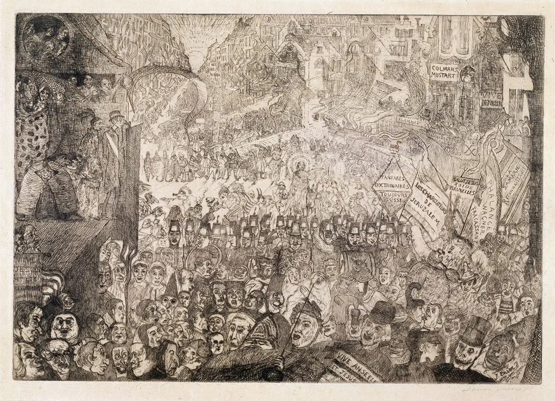 The Entry Of Christ Into Brussels