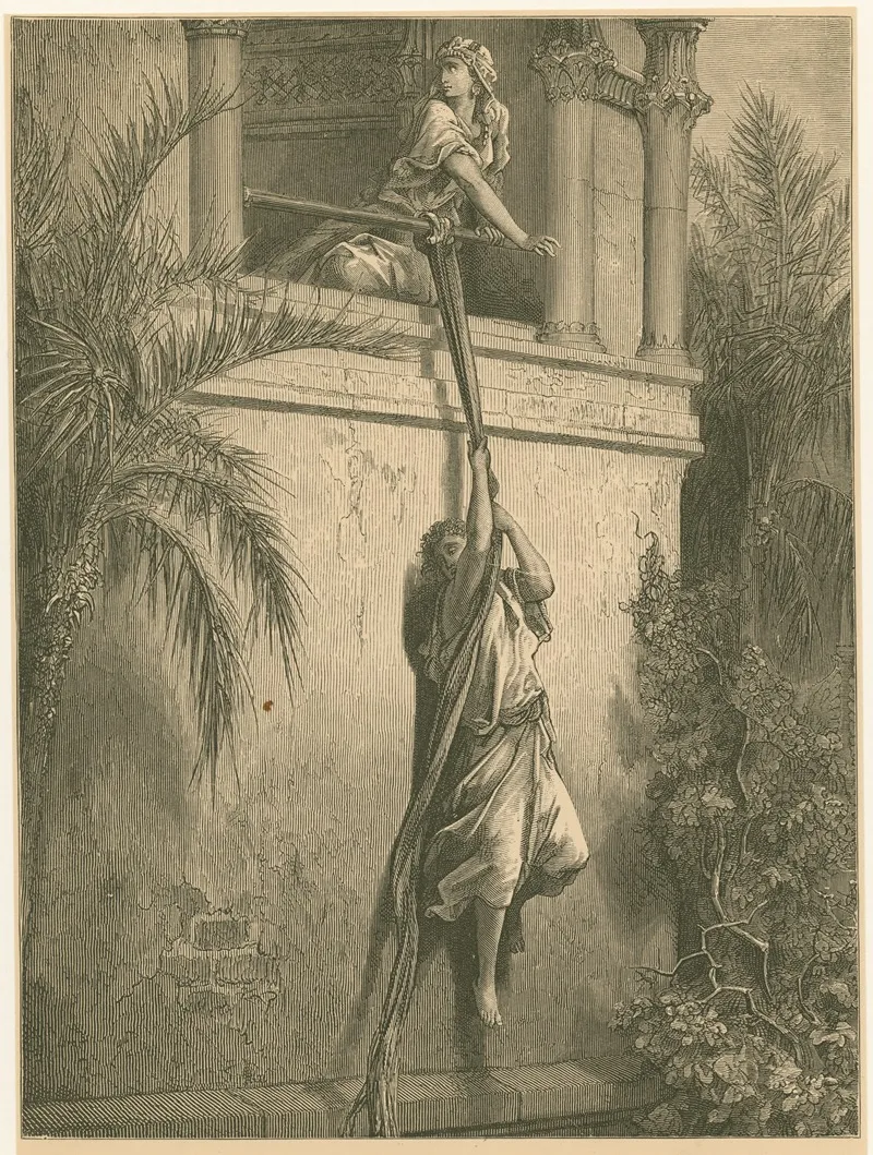 The Escape Of David Through The Window